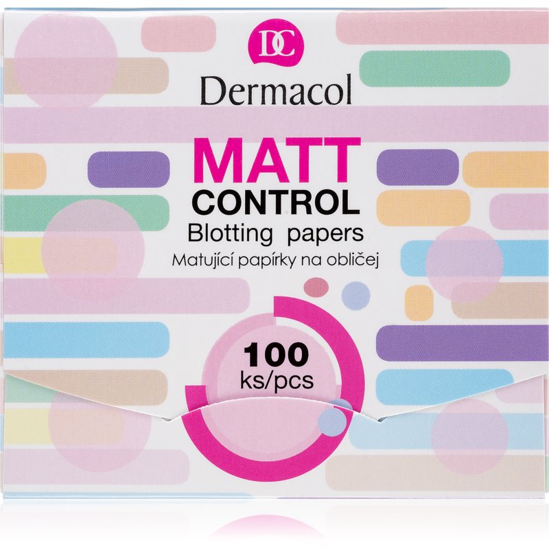 Dermacol Matt Control chusteczki oczyszczające 100 ml dla kobiet
