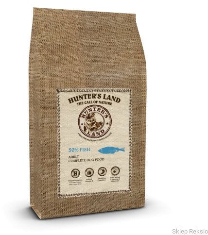 HUNTER''S LAND Grain Free 50% Fish 12kg