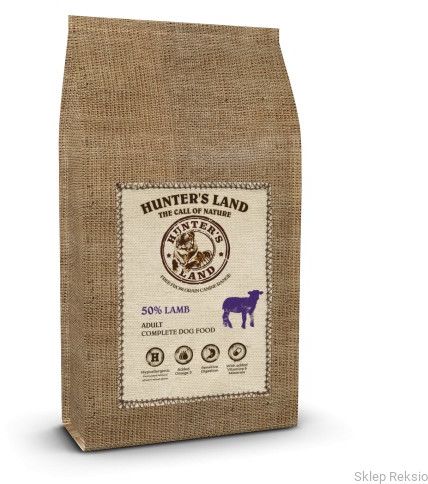 HUNTER''S LAND Grain Free 50% Lamb 2kg