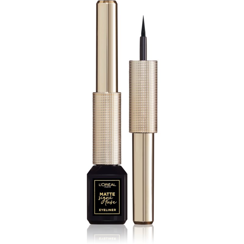 Loreal Paris Paris Superliner Matte Signature eyeliner odcień 01 Black Signature