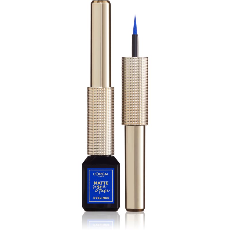 Loreal Paris Paris Superliner Matte Signature eyeliner odcień 02 Blue Signature