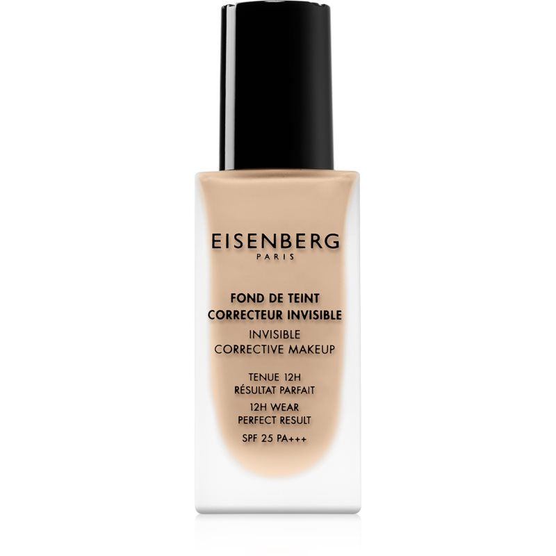 Eisenberg Le Maquillage Font De Teint Correcteur Invisible make-up naturalny wygląd SPF 25 odcień 00 Naturel Porcelaine Natural Porcelain 30 ml