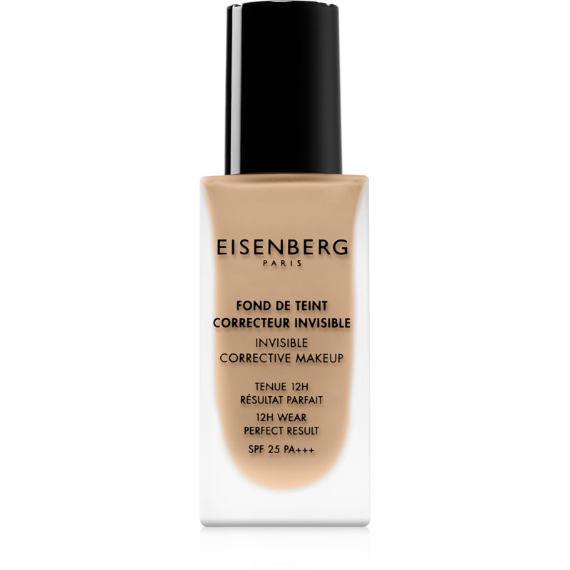 Eisenberg Le Maquillage Font De Teint Correcteur Invisible make-up naturalny wygląd SPF 25 odcień 03 Natural Doré Natural Golden 30 ml