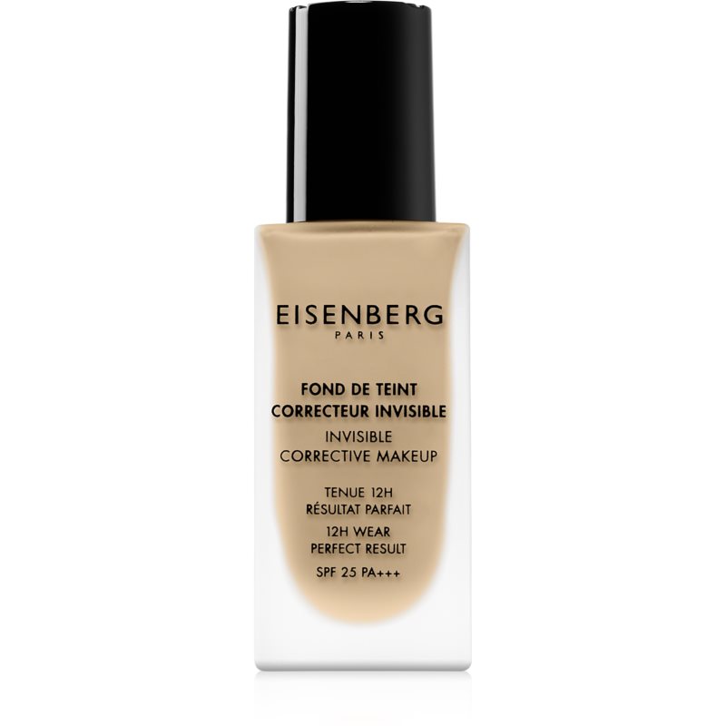 Eisenberg Le Maquillage Font De Teint Correcteur Invisible make-up naturalny wygląd SPF 25 odcień 0S Natural Sable Natural Sand 30 ml