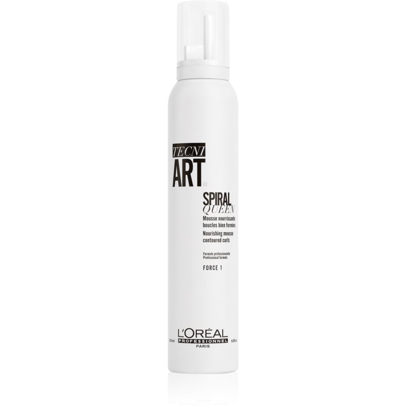 Loreal Professionnel Professionnel Tecni.Art Spiral Queen pianka do stylizacji i utrwalenia fryzury do włosów kręconych 200 ml