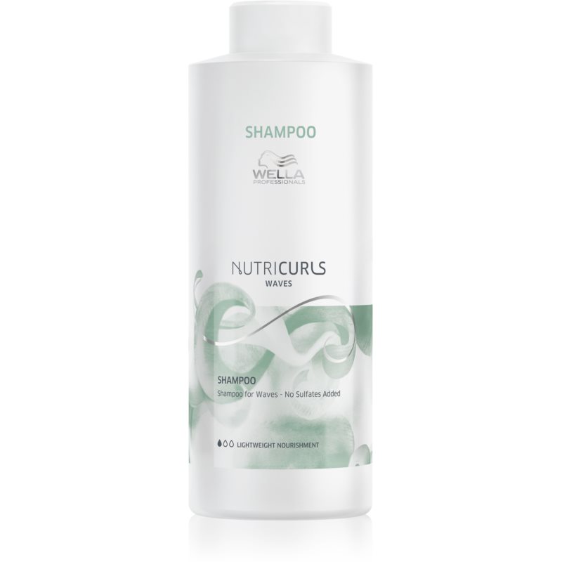 Wella professionals Professionals Nutricurls Waves szampon do włosów 1000 ml
