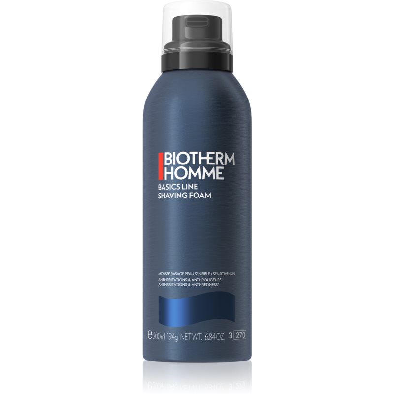 Biotherm Homme pianka do golenia dla cery wrażliwej Sensitive Skin Shaving Foam) 200 ml