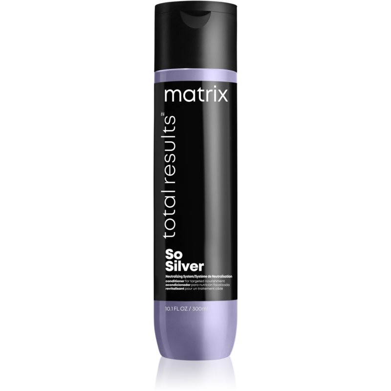 Matrix Total Results Color Obsessed SoSilver | Odżywka pielęgnująca włosy rozjaśniane i blond 300ml