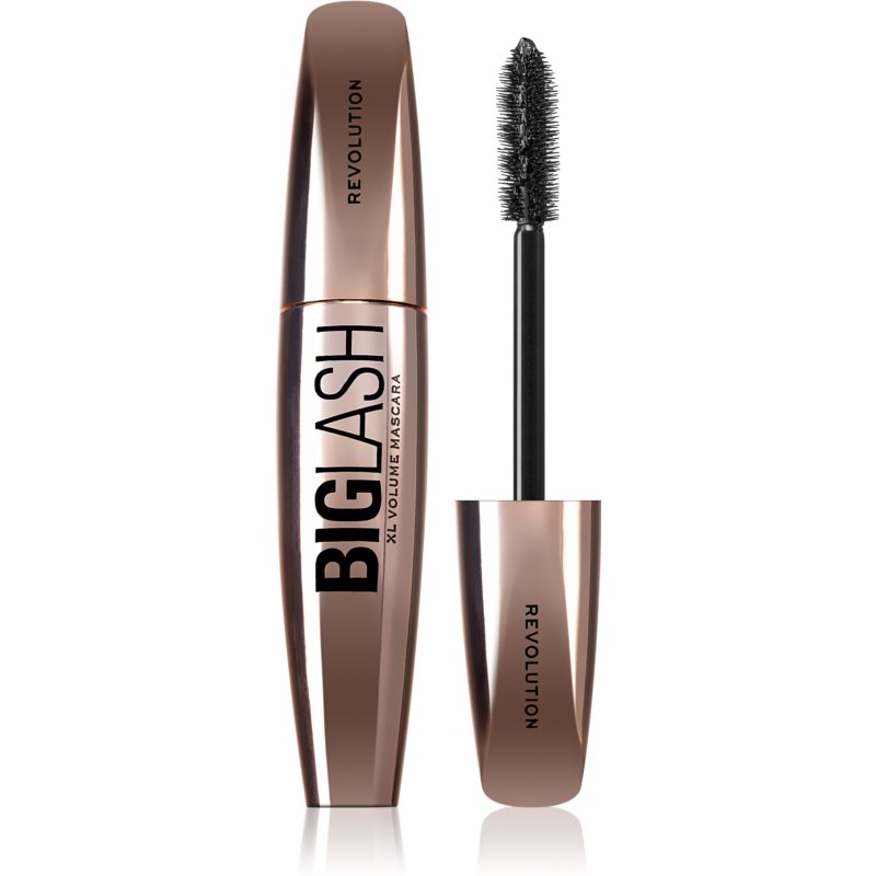 Makeup Revolution Big Lash Volume pogrubiający i wydłużający tusz do rzęs odcień Black 8 ml