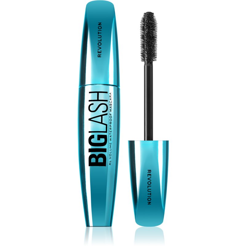 Makeup Revolution Big Lash Volume wodoodporny tusz do rzęs nadający objętość odcień Black 8 ml