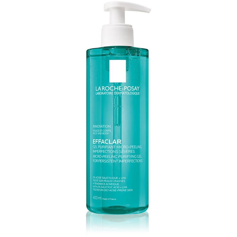 La Roche-Posay Effaclar oczyszczający peeling żelowy do cery tłustej i problematycznej 400 ml
