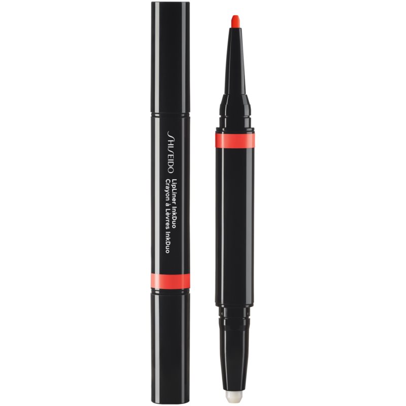 Shiseido LipLiner InkDuo szminka i konturówka do ust z balsamem odcień 05 Geranium 1,1 g