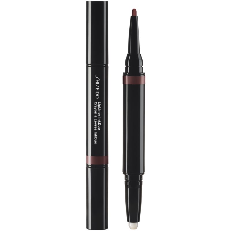 Shiseido LipLiner InkDuo szminka i konturówka do ust z balsamem odcień 12 Espresso 1,1 g