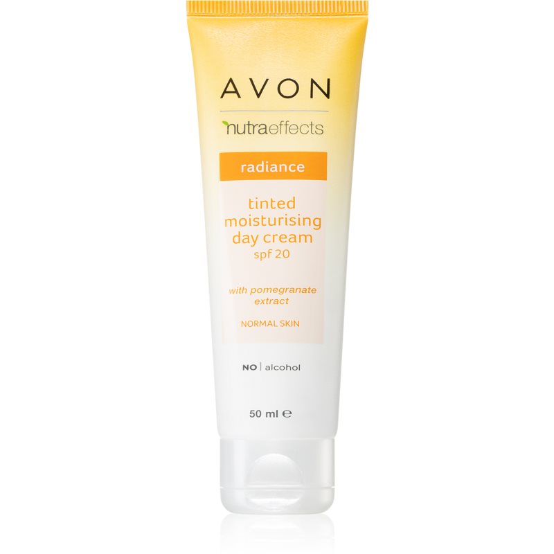 Avon Nutra Effects Radiance tonujący krem nawilżający SPF 20 50ml