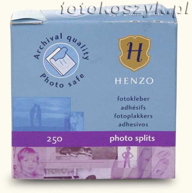 Fotoprzylepce do wklejania zdjęć Henzo (250 sztuk)