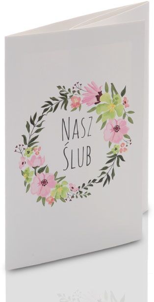 Mini-Album TS Nasz Ślub kwiaty zestaw: 3 zdjęcia 13x18