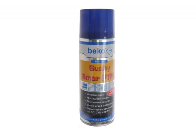 Smar teflonowy suchy BEKO PTFE TECLINE 400 ml (GTU-03)