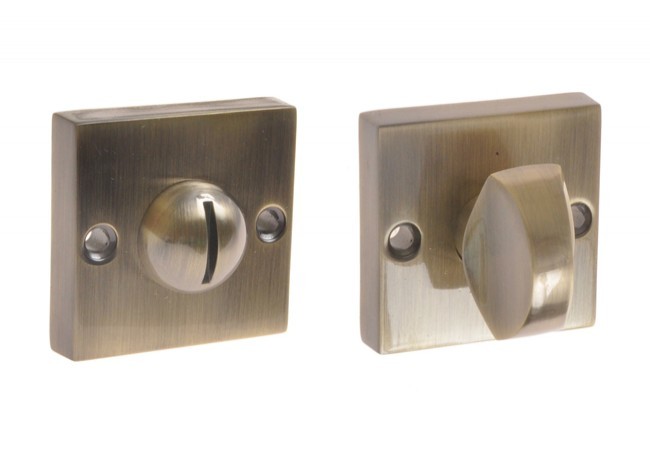 Szyld kwadratowy WC patyna (DIVA. RITA)