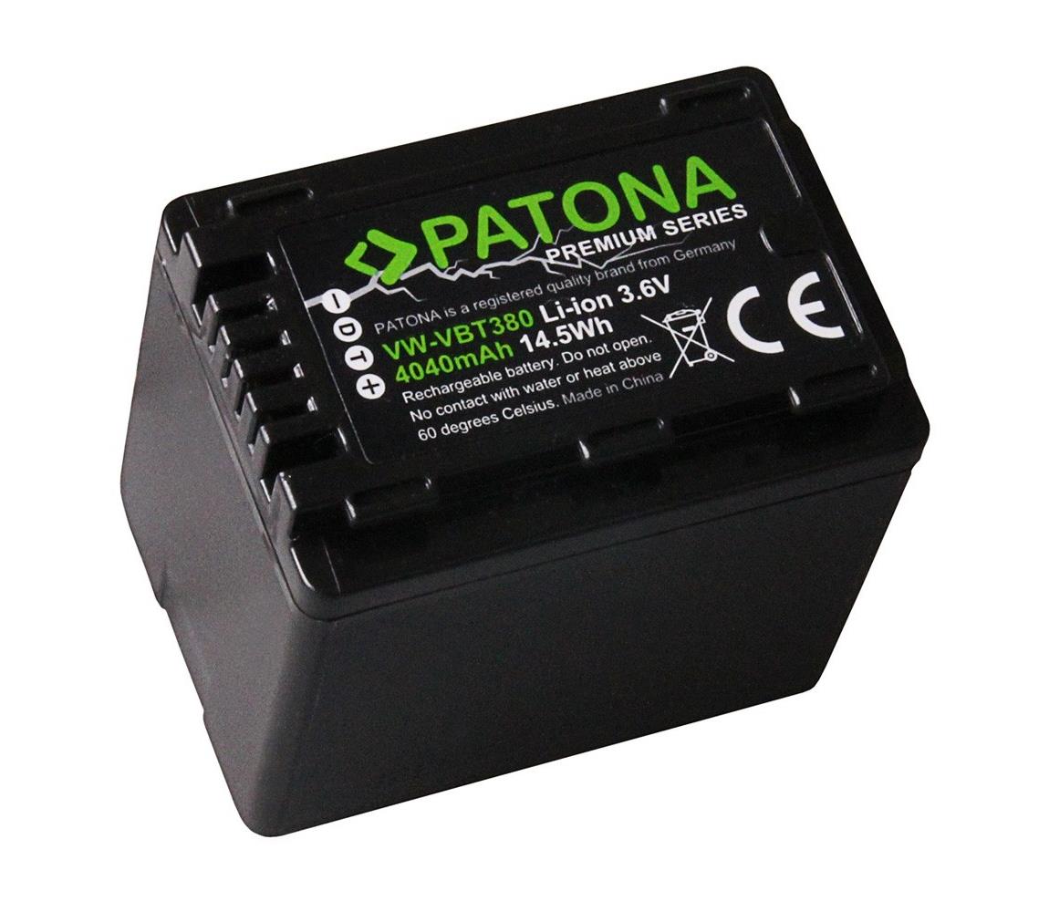 PATONA - Akumulator Panasonic VW-VBT380 4040mAh Li-Ion Premium