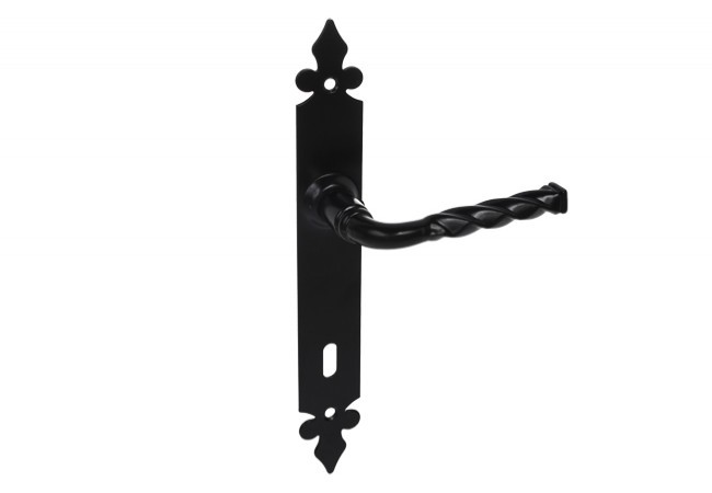 Klamka LILIA TPK 90 czarna klucz