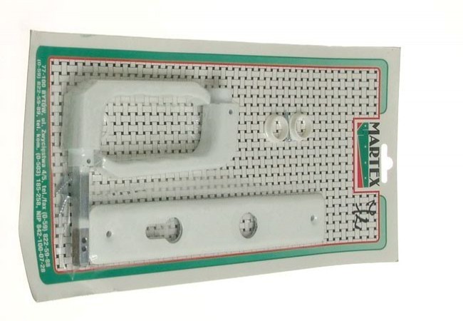 Klamka drzwiowa 72 WB biała