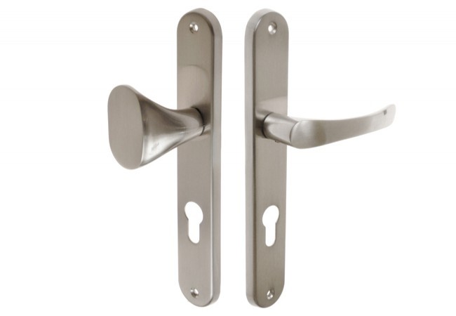 Klamko-uchwyt CLASSIC 90 WB nikiel satyna lewy
