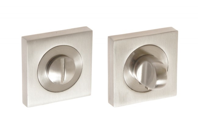 Tarczka kwadratowa WC nikiel-satyna (RUBUS, SALVIA, PLATANUS)