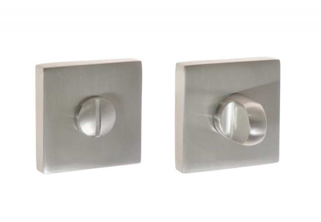 Tarczka kwadratowa WC nikiel-satyna (RUBUS 2)