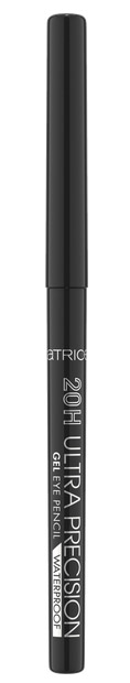 Catrice 20h Ultra Precision żelowa kredka do oczu wodoodporna Black 010 0,28g