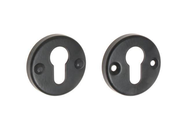 Szyld okrągły lak. czarny na wkład