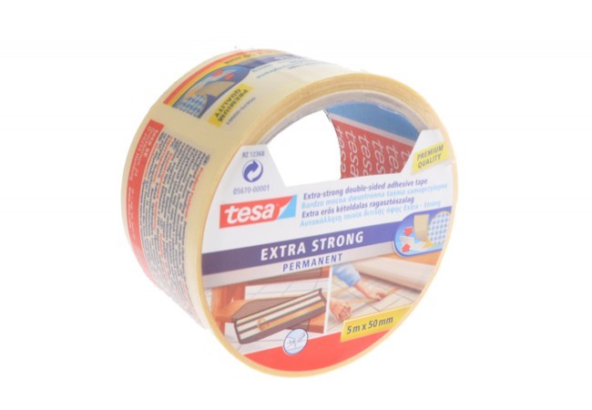Taśma do wykładzin Tesa mocna Extra Strong długość 5m, szerokość 50 mm