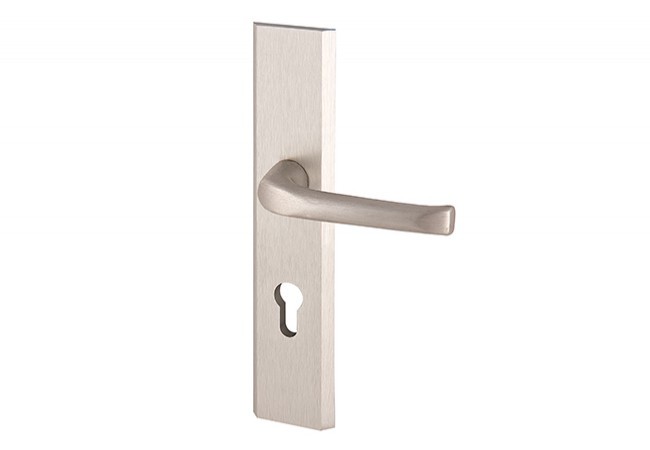 Klamka Axa NIAGARA PLUS 72 WB, kolor F6 - stal nierdzewna (grubość drzwi 74-83 mm)
