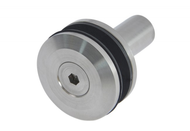 Mocowanie punktowe 50 mm do szkła, dystans 30 x 20 mm, stal nierdzewna typ AISI 304