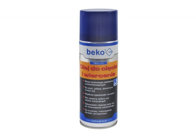 Olej do gwintowania, wiercenia, cięcia BEKO Tecline 400 ml (GTU-03)