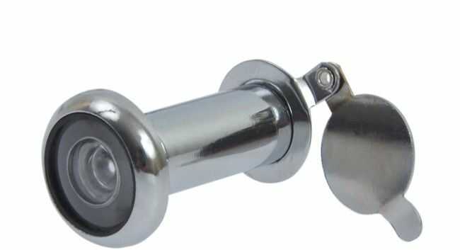 Wizjer drzwiowy fi 14 50-90 mm CP-chrom polerowany