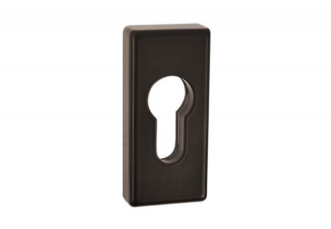 Szyld wkładki zamka nasuwany brązowy