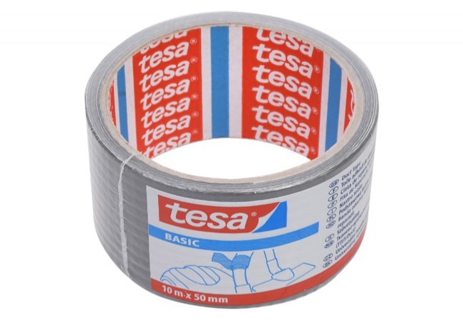 Taśma naprawcza Tesa Basic szara długość 10 m, szerokość 50 mm (58586-00000-00)