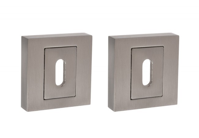 Tarczka kwadratowa B-Harko KL, nikiel satyna