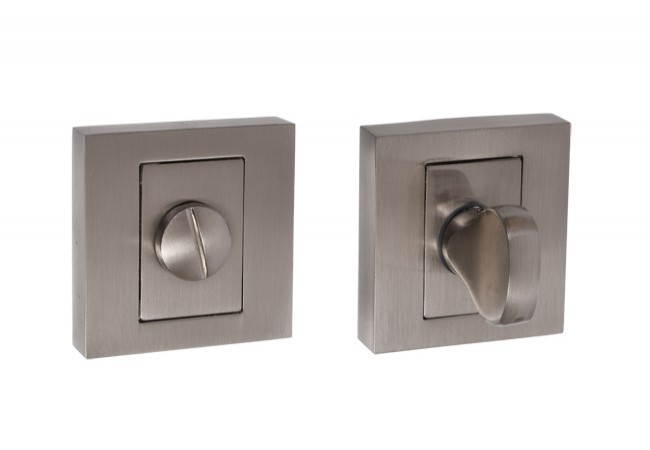 Tarczka kwadratowa B-Harko WC, nikiel satyna