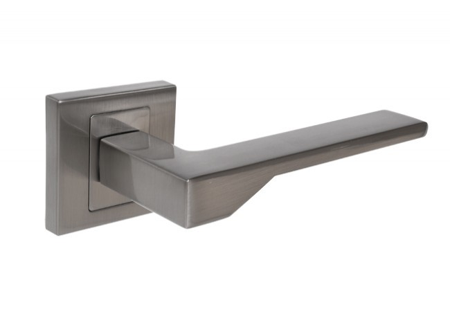 Klamka INFINITY NOVE z rozetą kwadratową satyna (KNV 300)