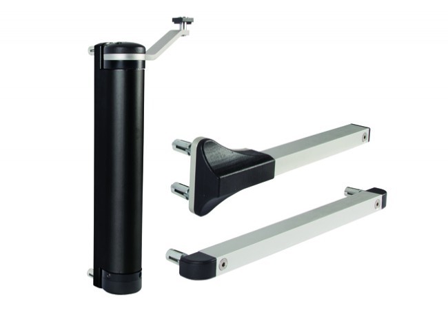 Hydrauliczny samozamykacz LOCINOX (LION-9005) czarny