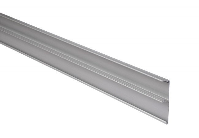 Maskownica szyny jezdnej systemu Hafele Slido Classic (ZE-HF-112), długość 2000 mm (wys.68 mm), do drzwi drewnianych