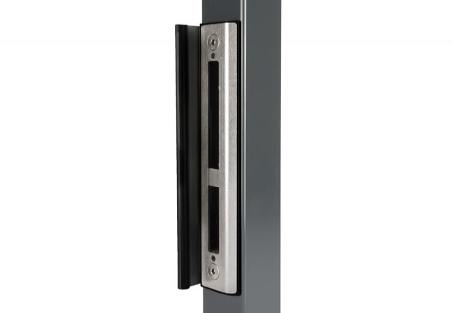 Zaczep Locinox SHKM do zamka wpuszczanego H-METAL czarny (ral 9005)