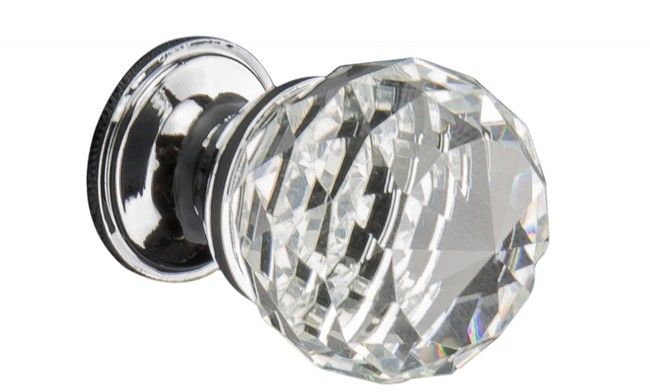Uchwyt meblowy KRYSZTAŁ kula 30 mm, chrom