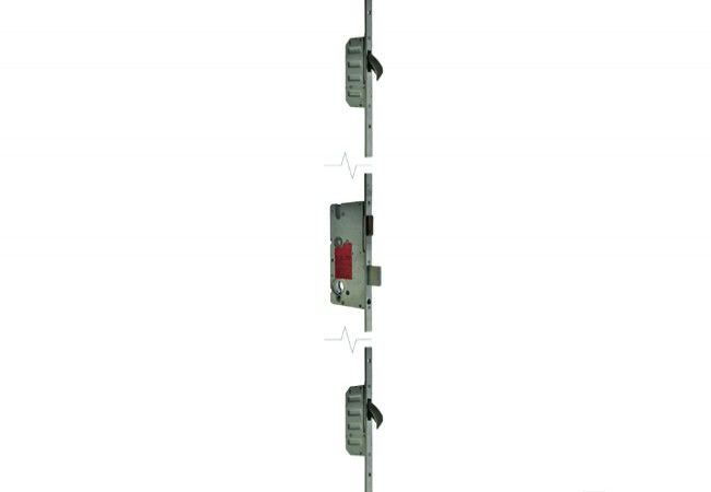 Zasuwnica drzwiowa WINKHAUS STV-U 2460 92/45/8 M2, srebrna, lewa