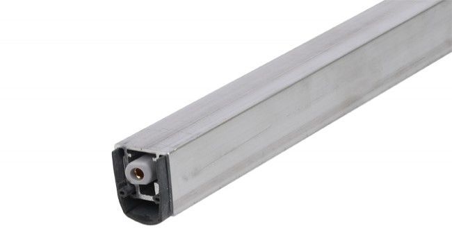 Listwa uszczelniająca progowa opadająca PLANET MF, L-460 mm ,(50dB),PCV i aluminium (50046)