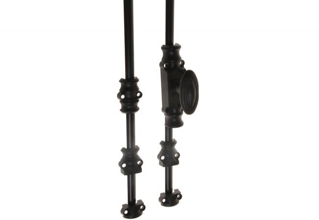 Zamek baskwil retro zewnętrzny czarny 3060-3100 mm