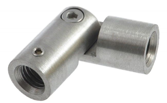 Łącznik kątowy drążka MAX14 9 mm stal nierdzewna(421-645)