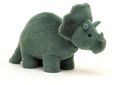 MASKOTKA Pluszowy Fossily Triceratops 17 cm DINOZAURY JELLYCAT