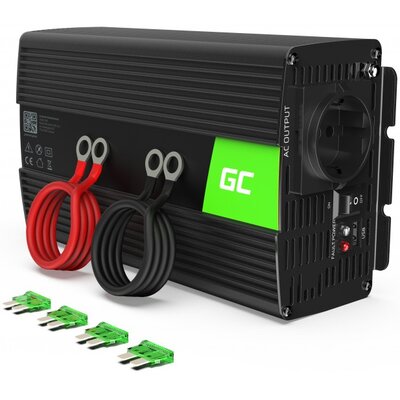 Green Cell Przetwornica samochodowa Green Cell 12V do 220V 1000W/2000W INV08